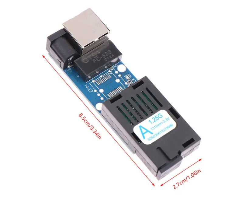 Fiber-ethernet media converters for a secret drone lab in UKRAINE