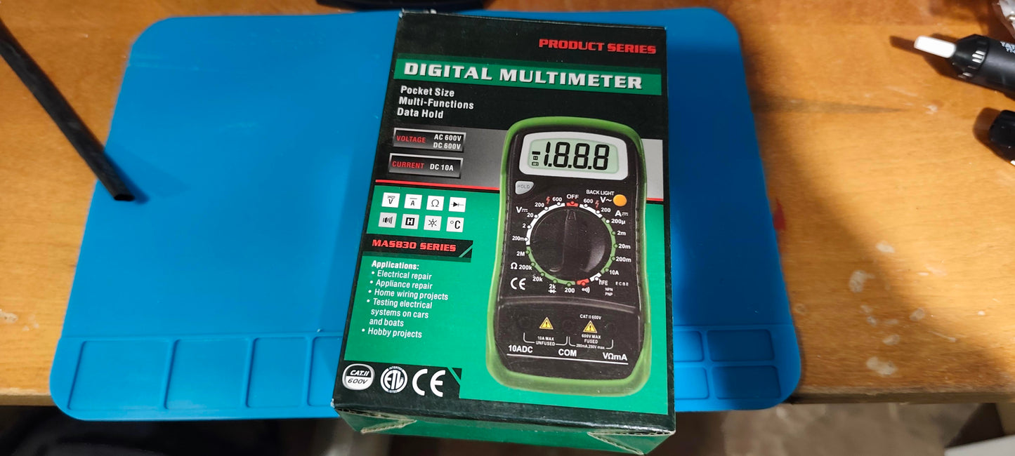 Multimeter for a secret Drone lab in UKRAINE