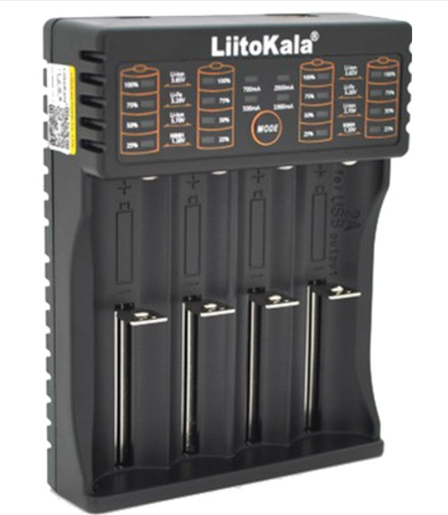 Lithium battery charger for a secret fiber optic drone lab in UKRAINE
