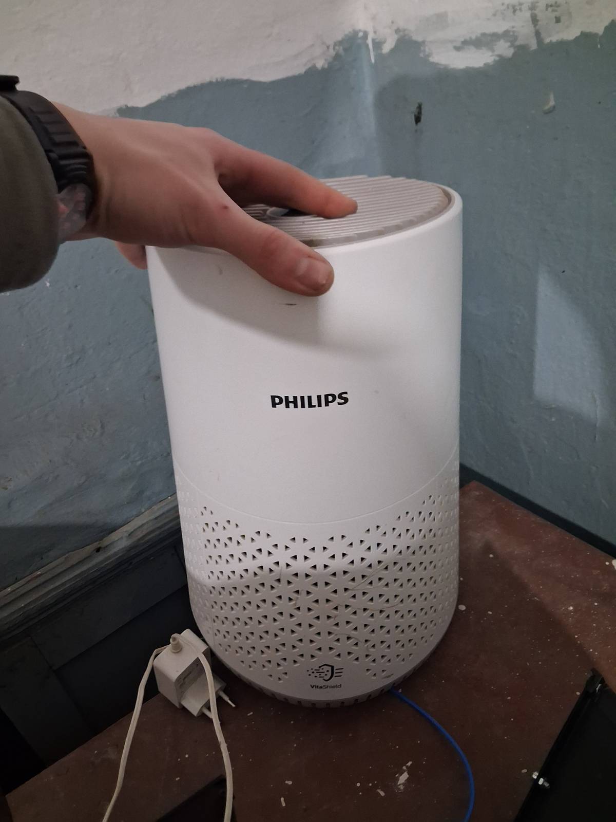 Air purifier for lab and sleeping area in a secret Drone lab in UKRAINE