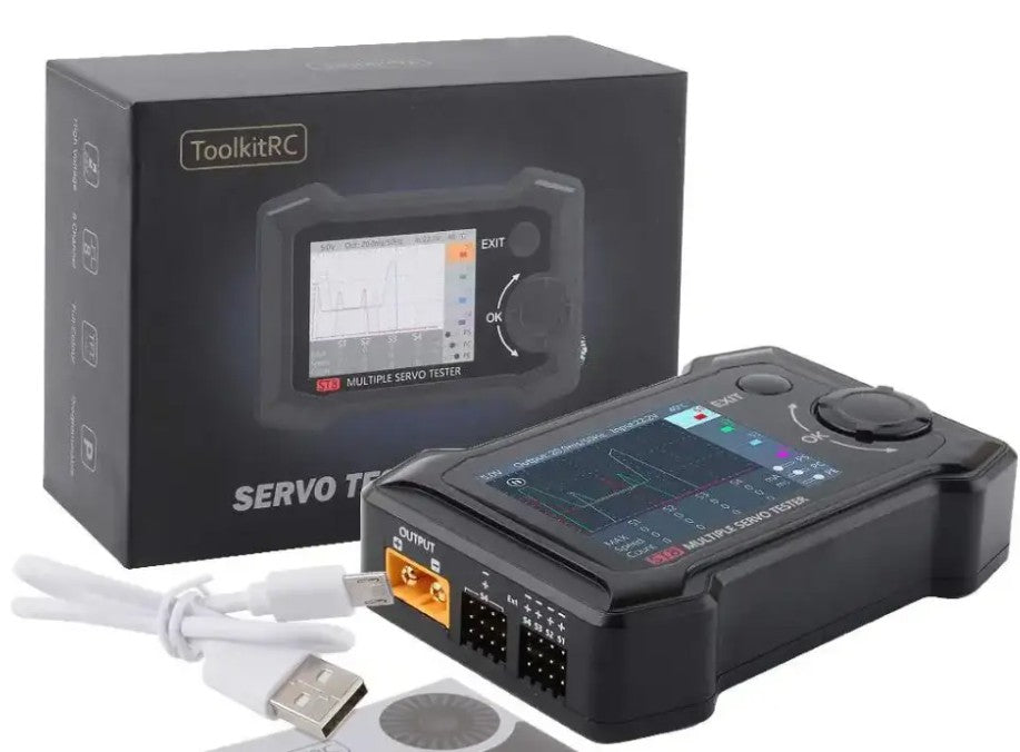 Servo tester for a secret Drone lab in UKRAINE