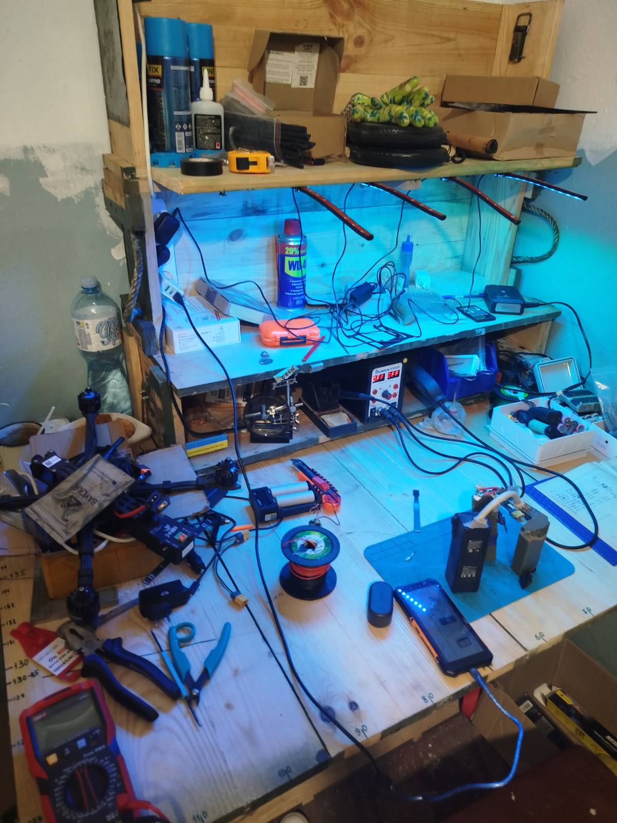 Soldering Station for a secret Drone lab in UKRAINE
