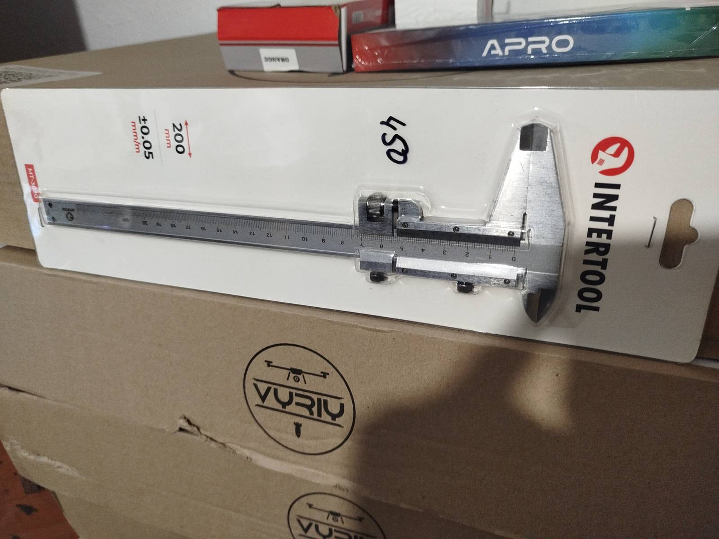 Calipers for precise measurement in a secret Drone lab in UKRAINE