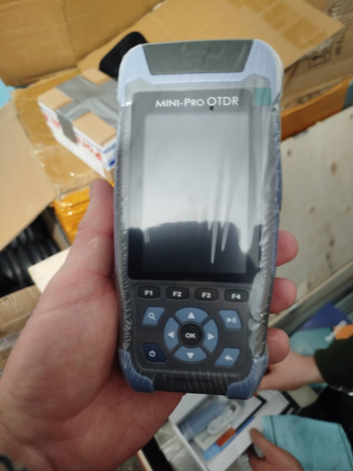 Fiber optic tester for front lines in a secret Drone lab in UKRAINE