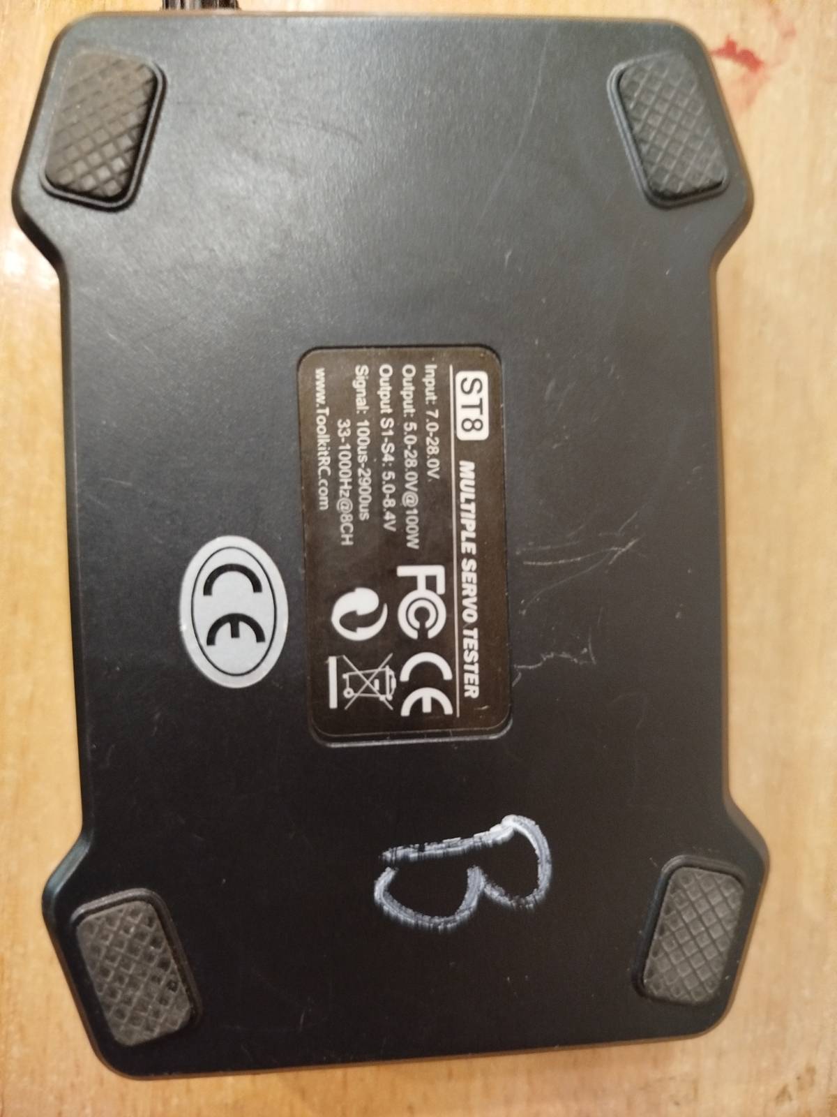 Servo tester for a secret Drone lab in UKRAINE